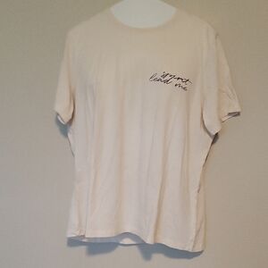 Women's Cream Graphic T-Shirt